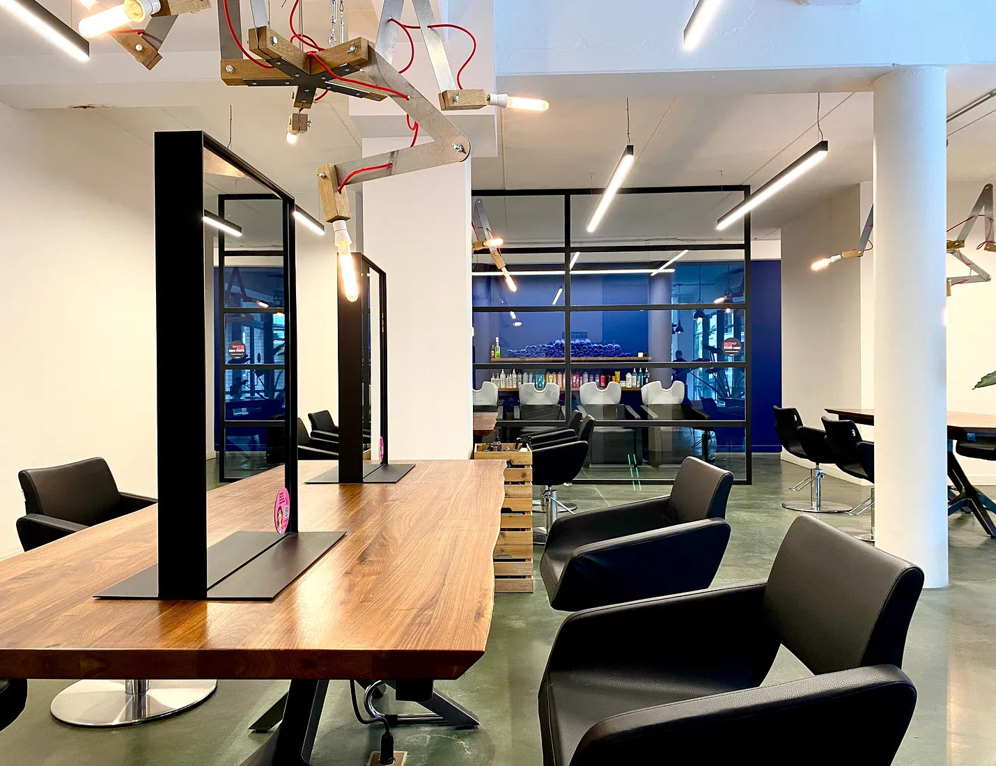 Ontspannen salon interieur